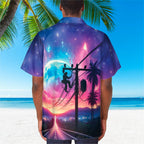 Awesome Lineman- AOP Pocket Hawaiian Shirt - grunx260804-0331