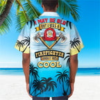 Awesome Firefighter- AOP Pocket Hawaiian Shirt - grunx260804-0130