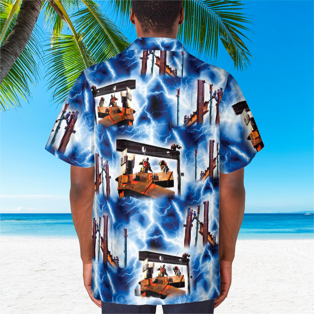 Awesome Ironworker- AOP Pocket Hawaiian Shirt - grunx260804-0265