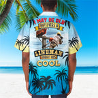 Awesome Lineman- AOP Pocket Hawaiian Shirt - grunx260804-0333