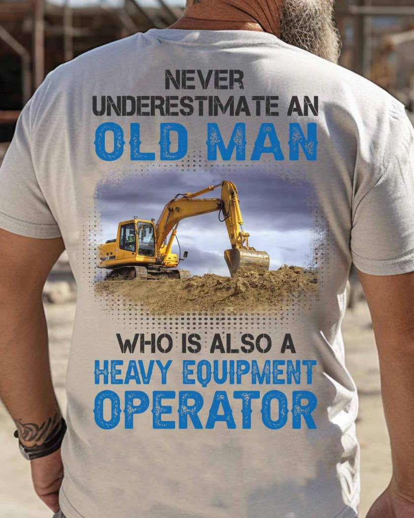 Awesome Heavy Equipment Operator-T-shirt - grunx260804-0191