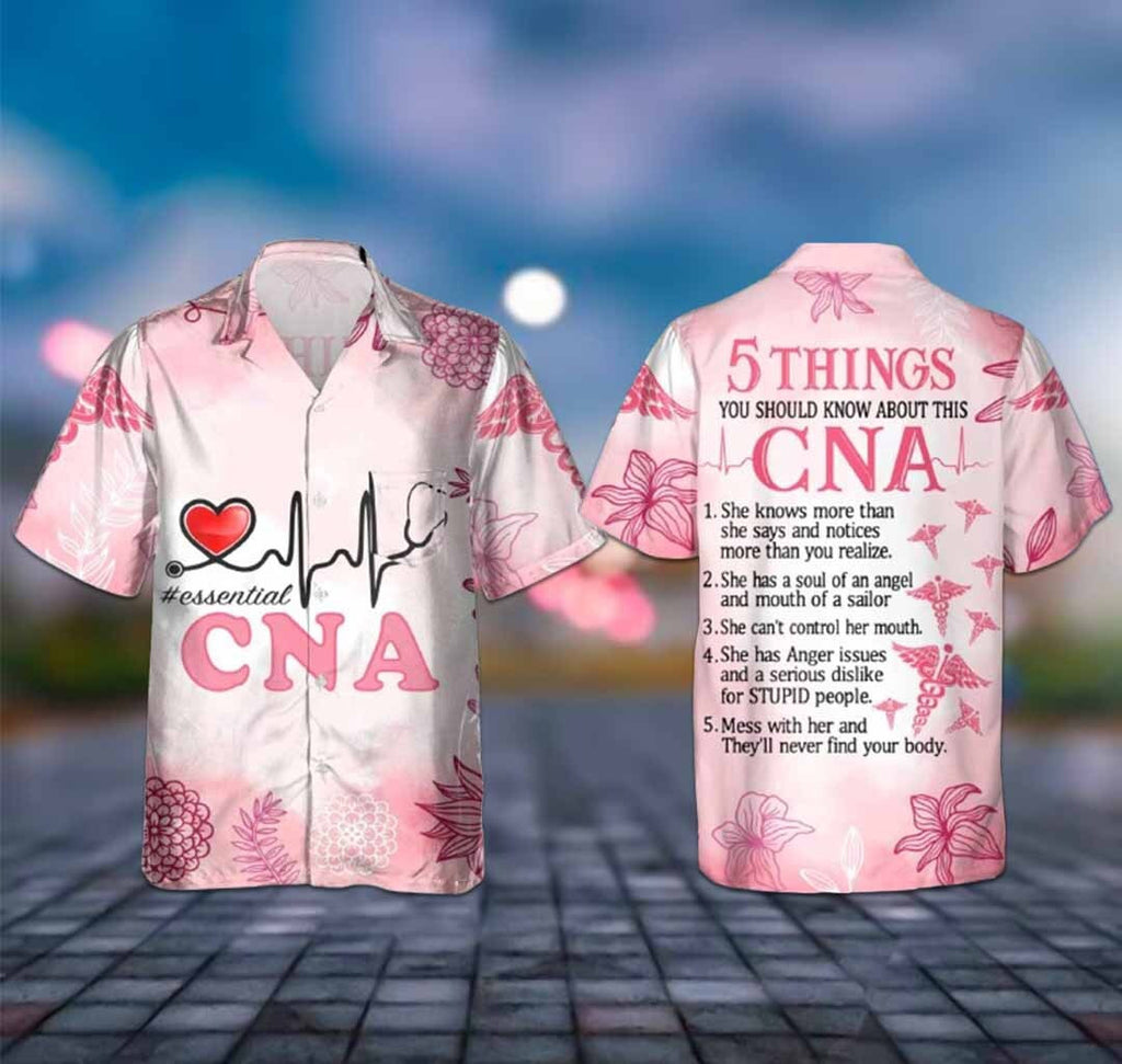 Awesome CNA- AOP Pocket Hawaiian Shirt-#F300824FIVTHIN14BCNAZ4