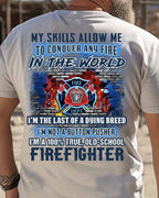 Awesome Firefighter-T-shirt - grunx260804-0154