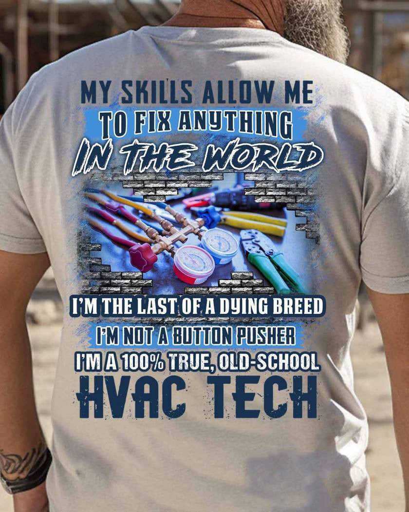Awesome HVAC Tech-T-shirt - grunx260804-0247