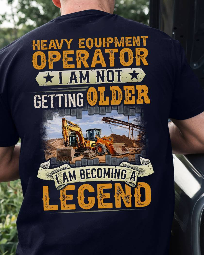 Awesome Heavy Equipment Operator-T-shirt - grunx260804-0187