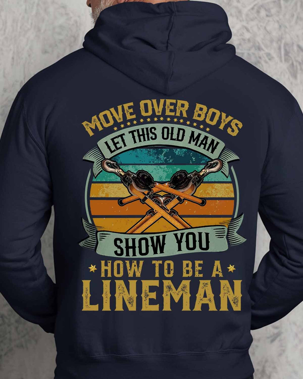 Awesome Lineman-Hoodie - grunx260804-0345