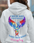 Awesome Childcare Provider -T-shirt-#F120924EARTH16BCHPRZ4
