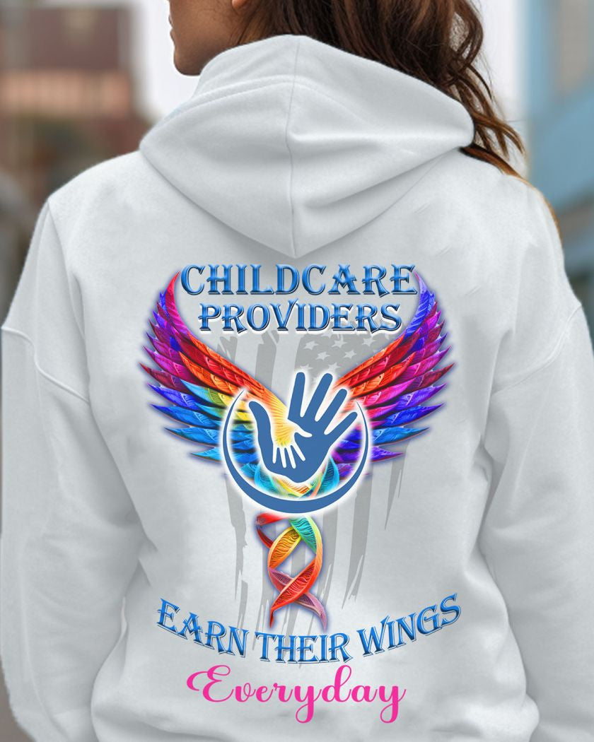 Awesome Childcare Provider -T-shirt-#F120924EARTH16BCHPRZ4