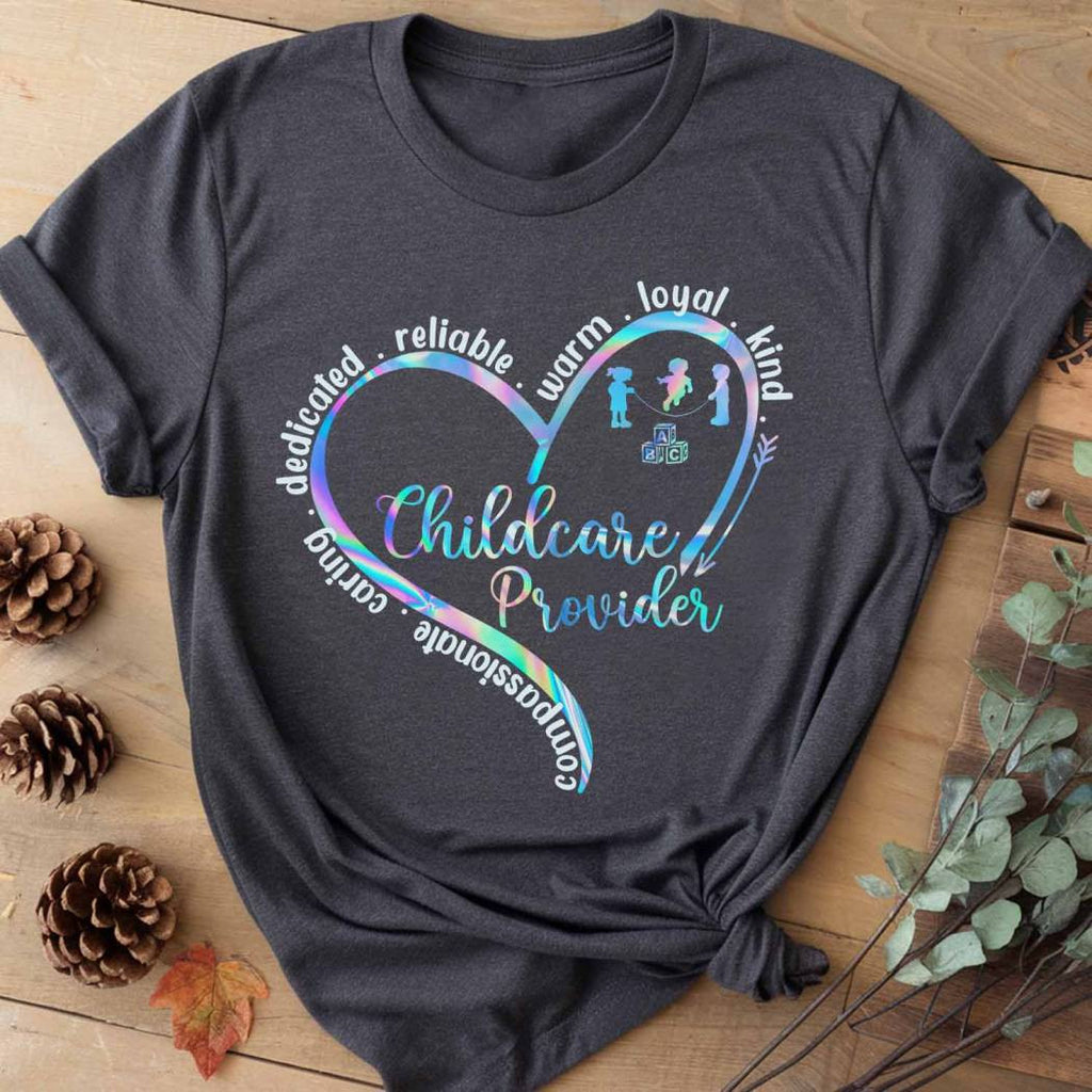 Awesome Childcare Provider-T-Shirt-#F130924WARM2FCHPRZ4