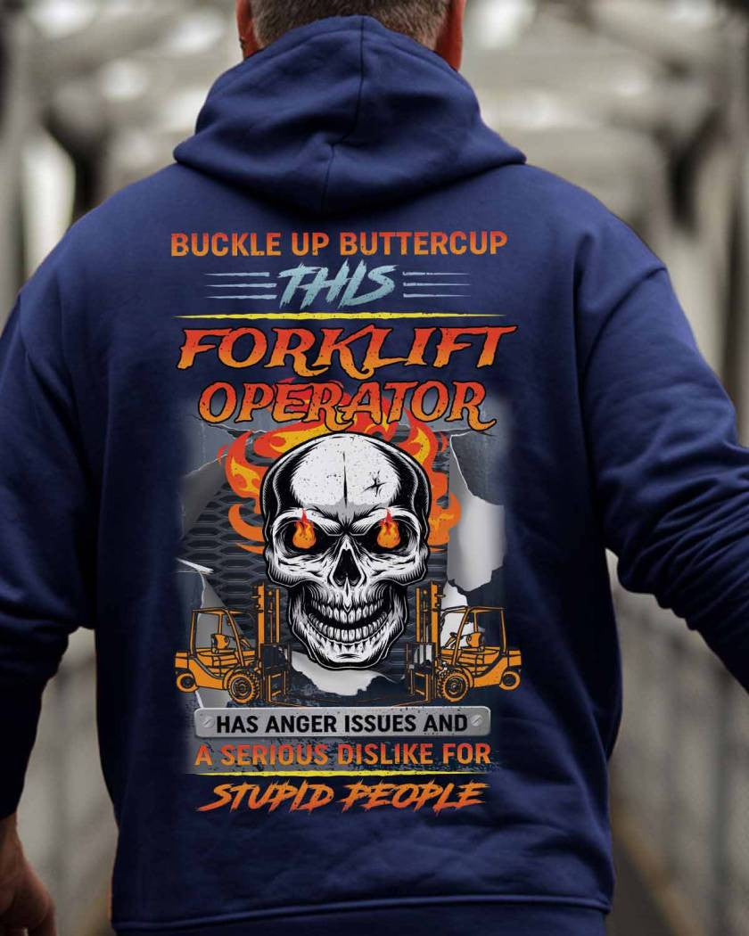 Awesome Forklift Operator-Hoodie - grunx260804-0164