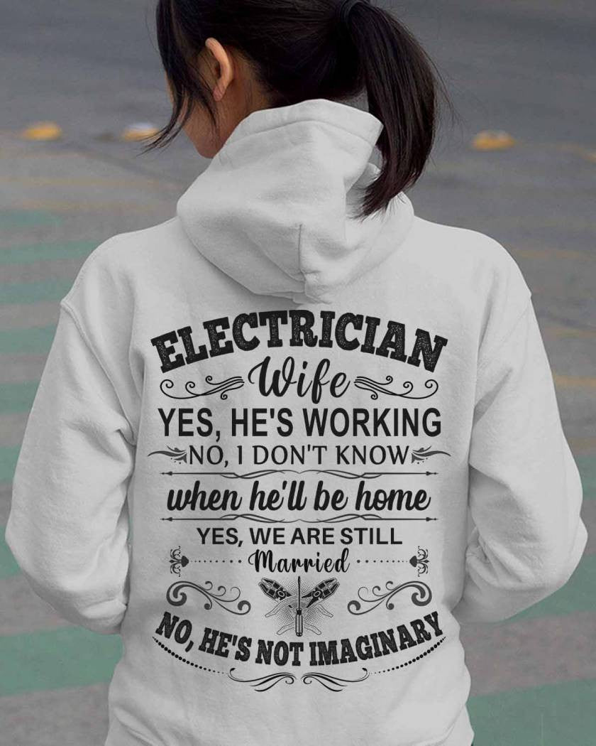 Awesome Electrician Wife-Hoodie - grunx260804-0088
