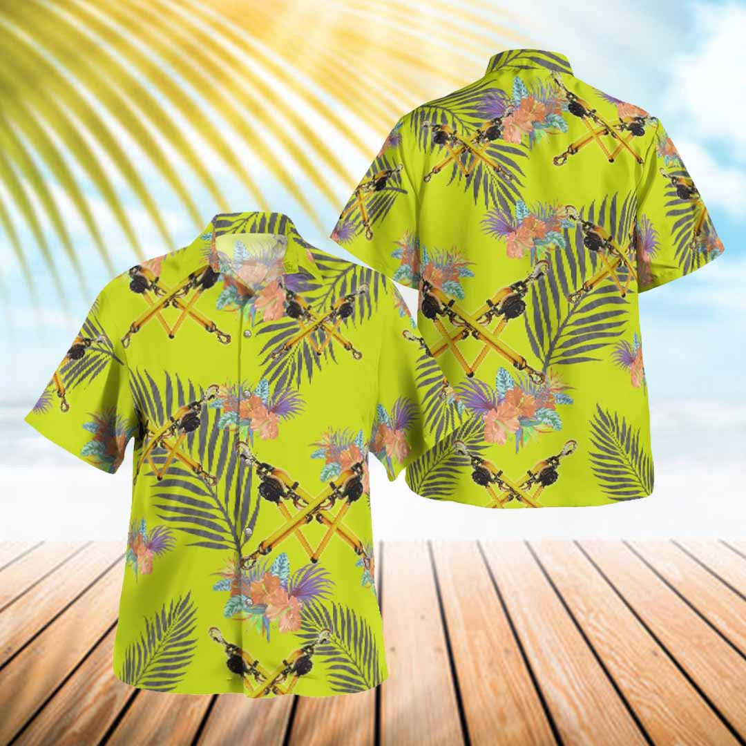 Awesome Lineman-AOP Hawaii Shirt - grunx260804-0319
