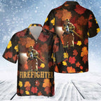 Awesome Firefighter- AOP Pocket Hawaiian Shirt - grunx260804-0127