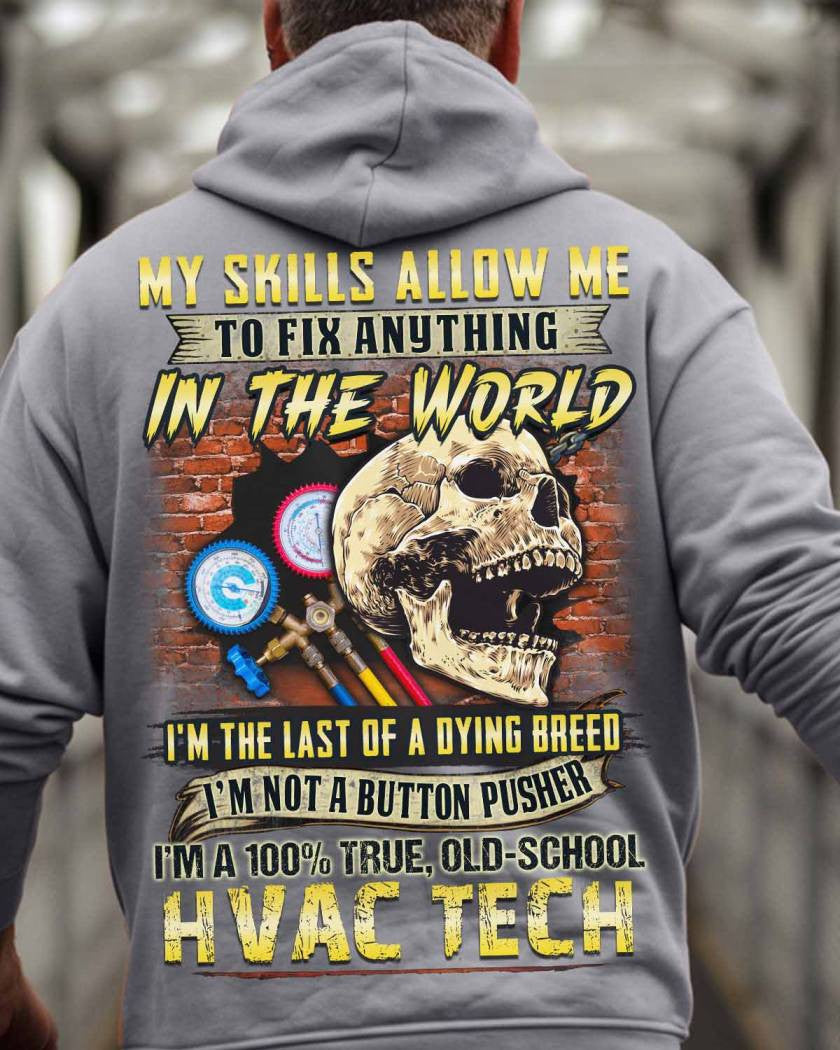 Awesome HVAC Tech-Hoodie - grunx260804-0232