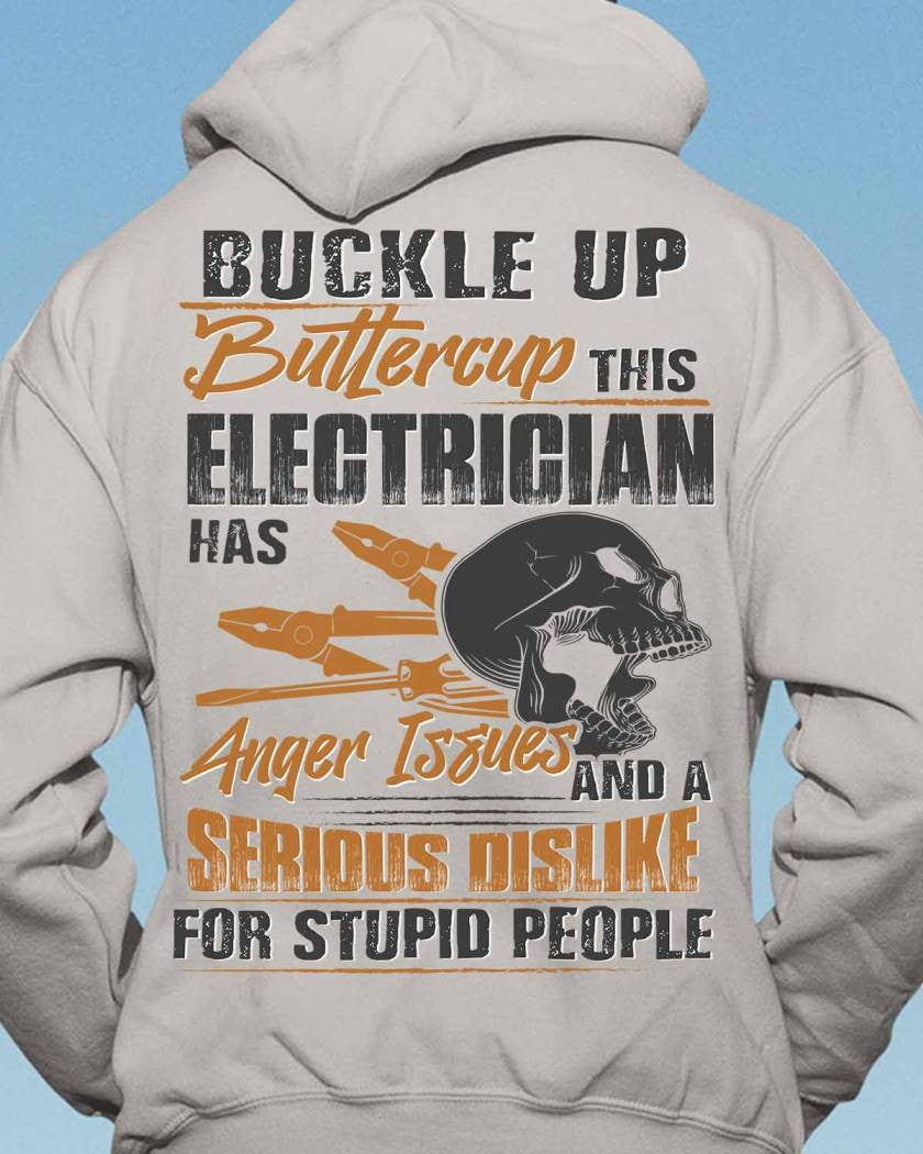 Awesome Electrician-Hoodie - grunx260804-0056
