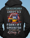 Awesome Forklift Operator-Hoodie - grunx260804-0162