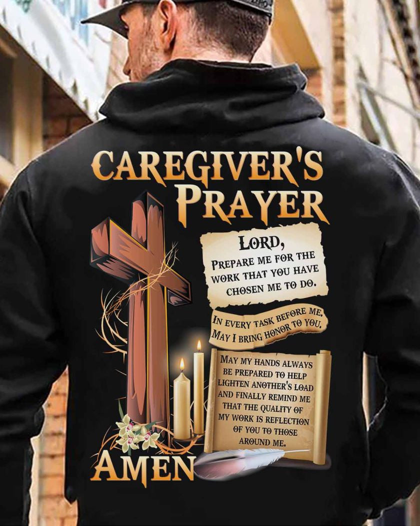 Awesome Caregiver's Prayer-Hoodie-#F061124EVTAS1BCAREZ4
