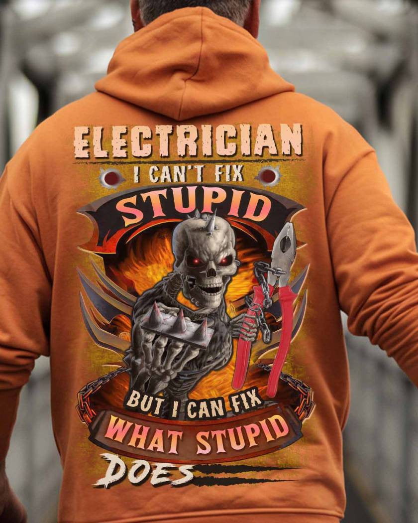 Awesome Electrician -Hoodie - grunx260804-0046