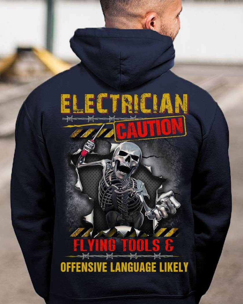 Awesome Electrician-Hoodie - grunx260804-0047