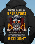 Always be Nice to Operators-Hoodie - grunx260804-0115