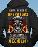 Always be Nice to Operators-Hoodie - grunx260804-0115