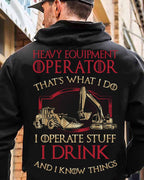 Awesome Heavy Equipment Operator-Hoodie - grunx260804-0181