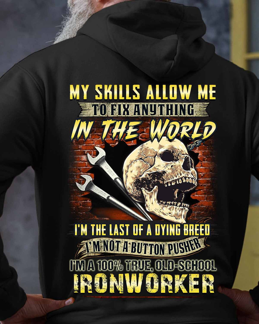 Awesome Ironworker-Hoodie - grunx260804-0293