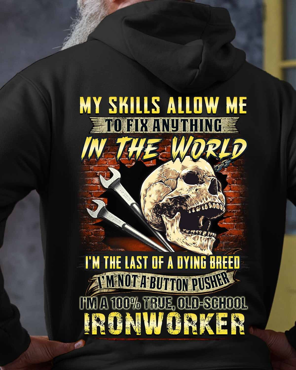 Awesome Ironworker-Hoodie - grunx260804-0293