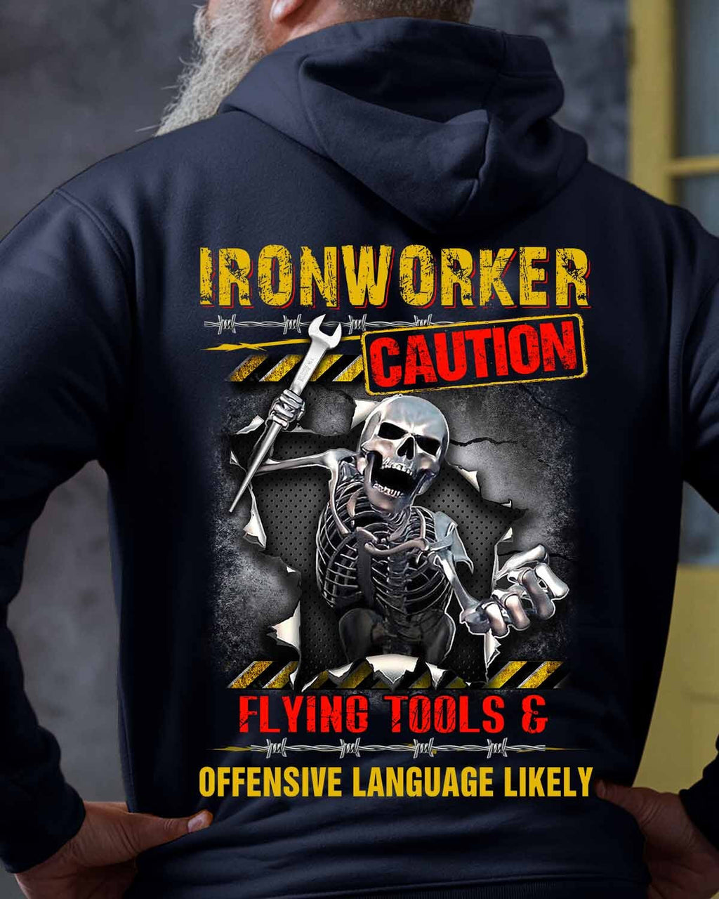Awesome Ironworker -Hoodie - grunx260804-0292