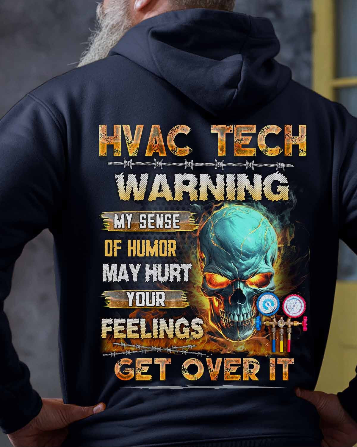 Awesome HVAC Tech -Hoodie - grunx260804-0230