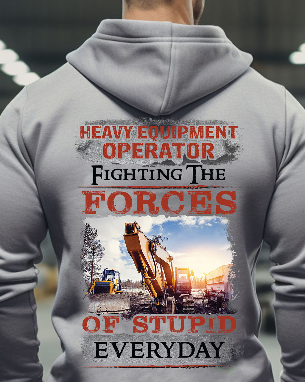Awesome Heavy Equipment Operator-Hoodie - grunx260804-0184