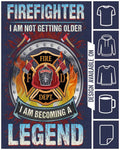Awesome Firefighter -Hoodie - grunx260804-0140