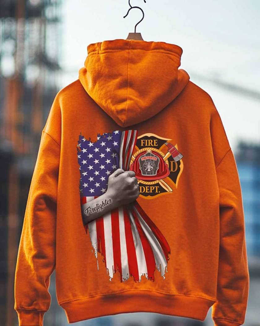 Proud Firefighter-Hoodie - grunx260804-0142