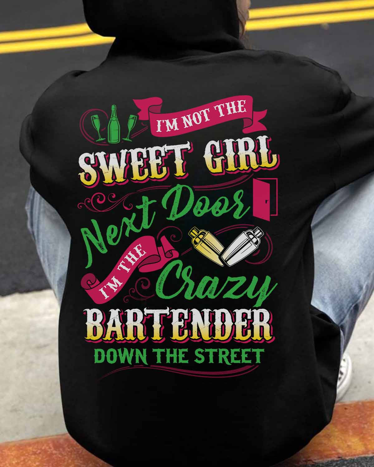 Awesome Bartender-Hoodie - grunx260804-0262