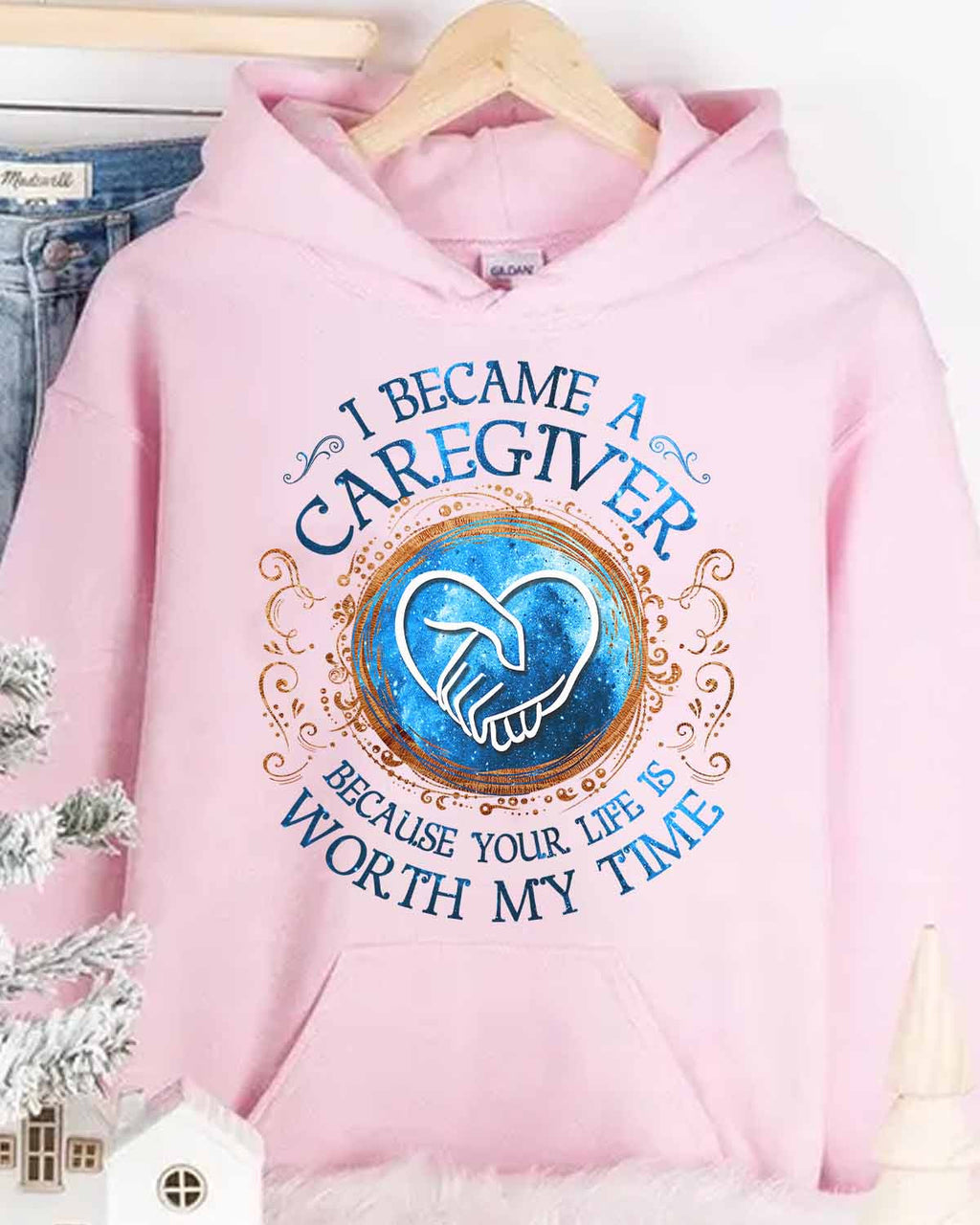Awesome Caregiver-Hoodie-#F171224WORMY9FCAREZ4