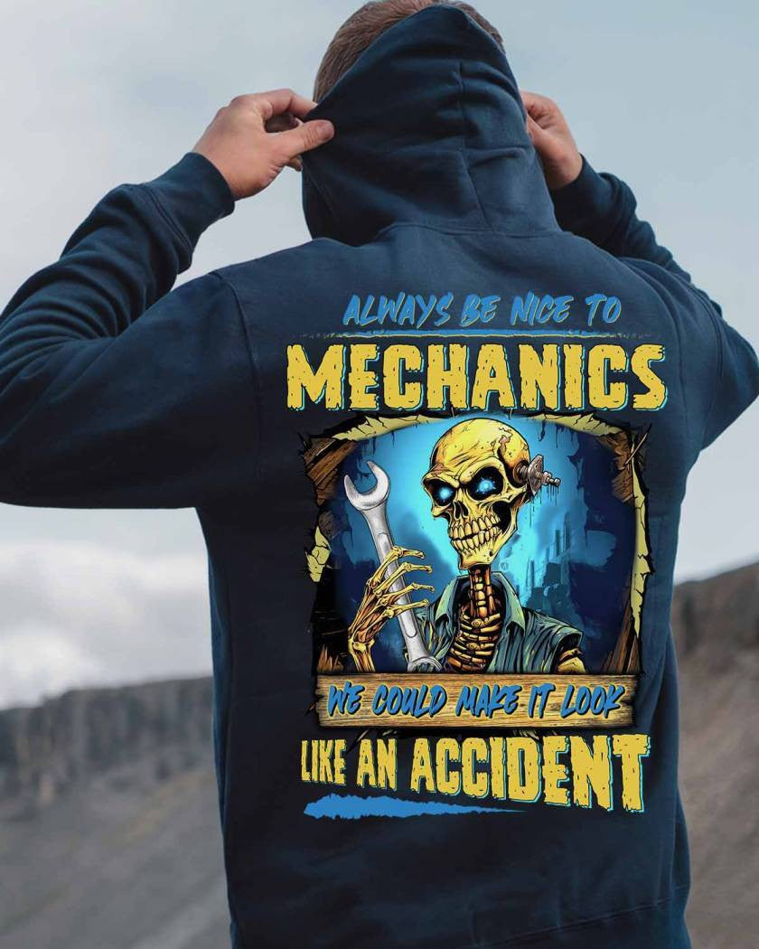 Always be Nice to Mechanics-Hoodie - grunx260804-0112