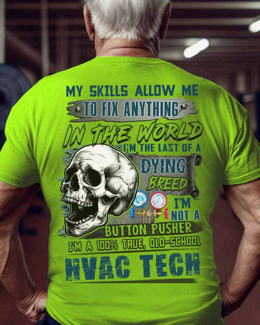 Awesome HVAC Tech-T-shirt - grunx260804-0239