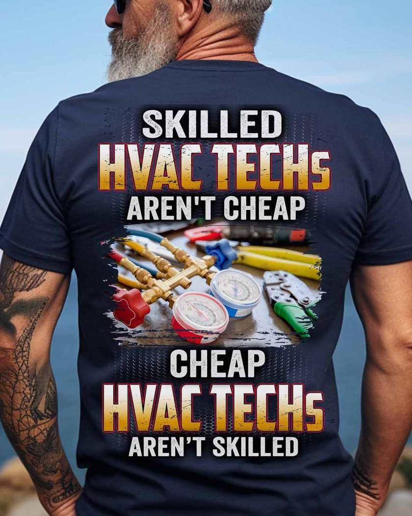 Awesome HVAC Techs-T-Shirt - grunx260804-0255