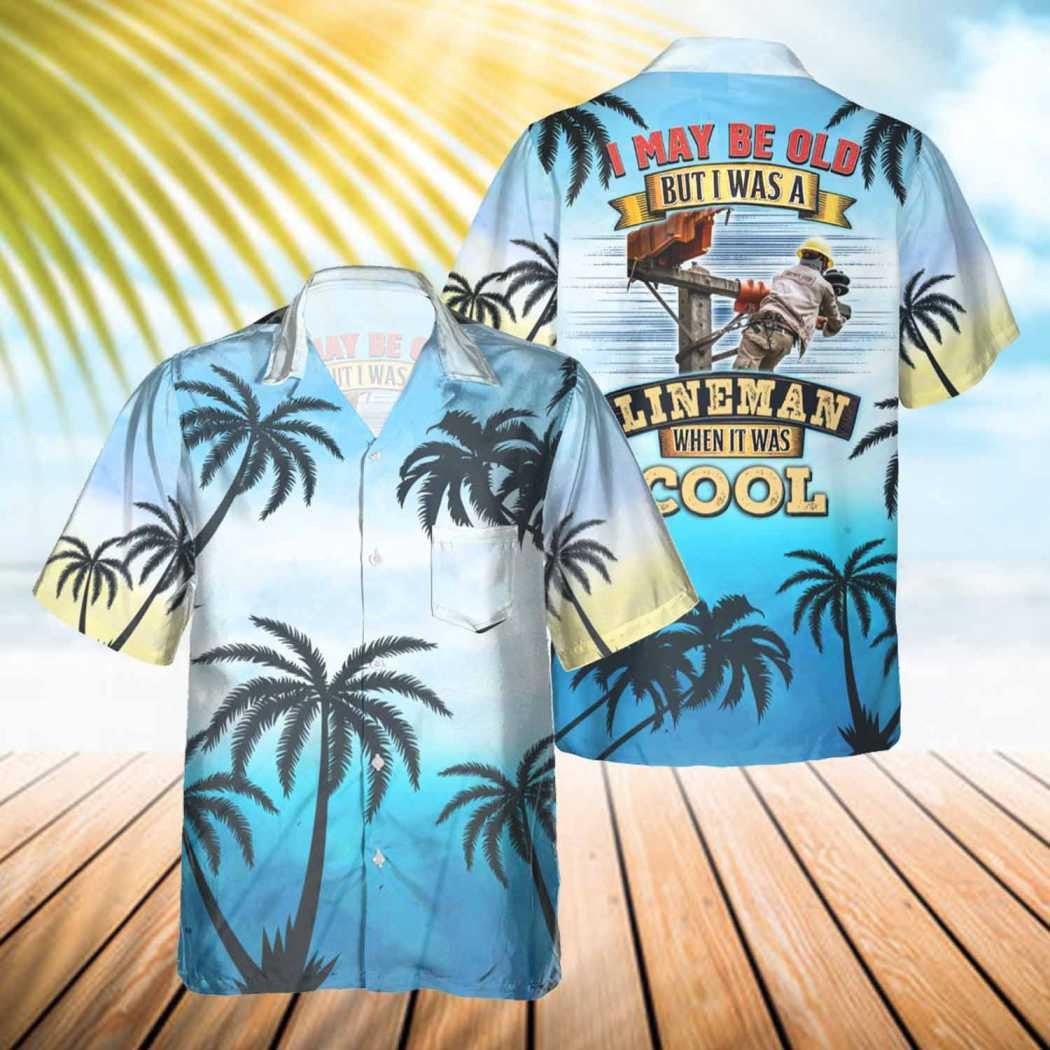 Awesome Lineman- AOP Pocket Hawaiian Shirt - grunx260804-0333