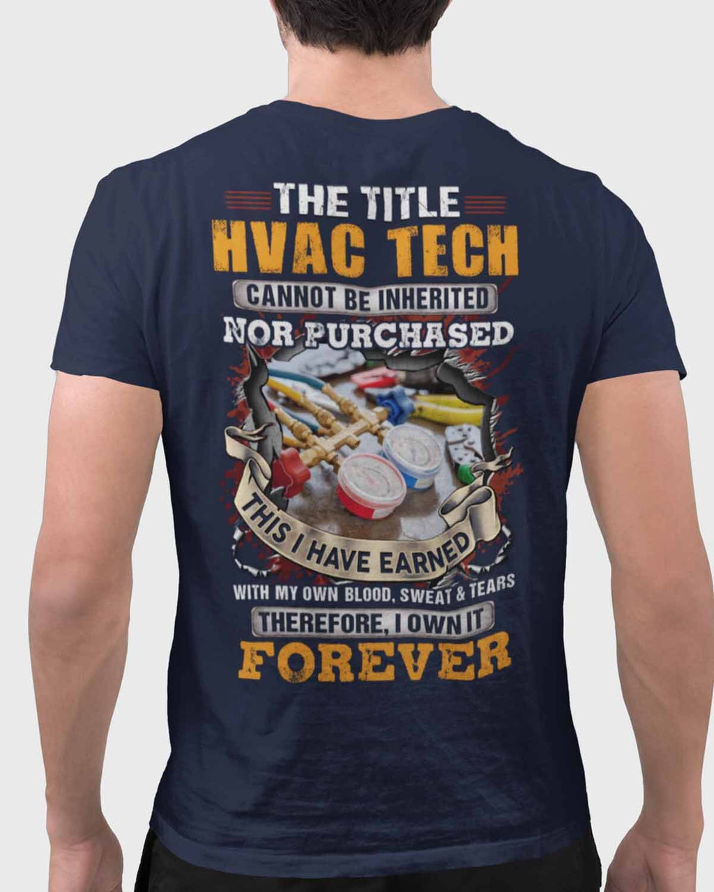 The Title HVAC Tech - Skilled Trade Pride T-Shirt, Hoodie & More - grunx260804-0245