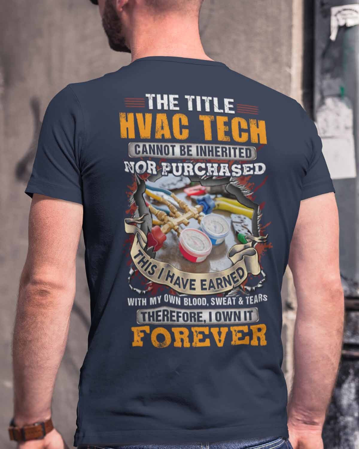 The Title HVAC Tech - Skilled Trade Pride T-Shirt, Hoodie & More - grunx260804-0245