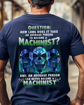 Average Person Can't Be Machinist Apparel - Skull Trade Pride T-Shirt, Hoodie & More - grunx260804-0232