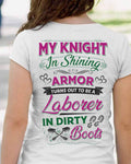 Laborer Knight In Shining Armor - Dirty Boots T-Shirt, Hoodie & More - grunx260804-0201