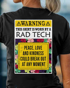 Warning Peace Love - Rad Tech Kindness Shirt T-Shirt Hoodie & More - grunx260804-0194