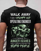 Grumpy Old Operating Engineer Shirt - Attitude Skull Tee Hoodie & More - grunx260804-0180