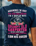 Assuming I'm Just A Woman - Carpenter Wife Pride T-Shirt, Hoodie & More - grunx260804-0205