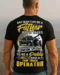 Any Man Can Be A Father - Tow Truck Operator Daddy Pride T-Shirt, Hoodie & More - grunx260804-0192