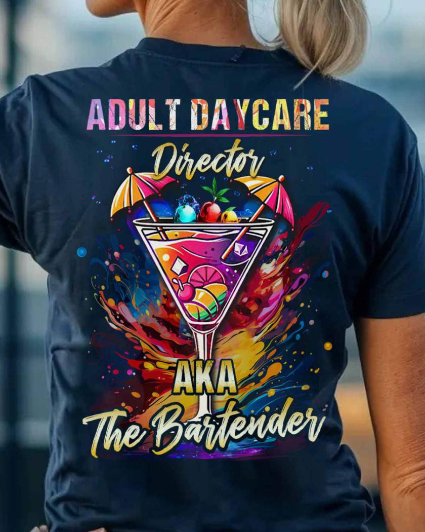 Adult Daycare Director Apparel - Funny Bartender Neon T-Shirt, Hoodie & More - grunx260804-0075