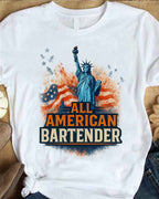 All American Bartender - USA Pride T-Shirt, Hoodie & More - grunx260804-0086