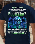An Average Person Can't Be A Plumber - Skull Design T-Shirt, Hoodie & More - grunx260804-0159